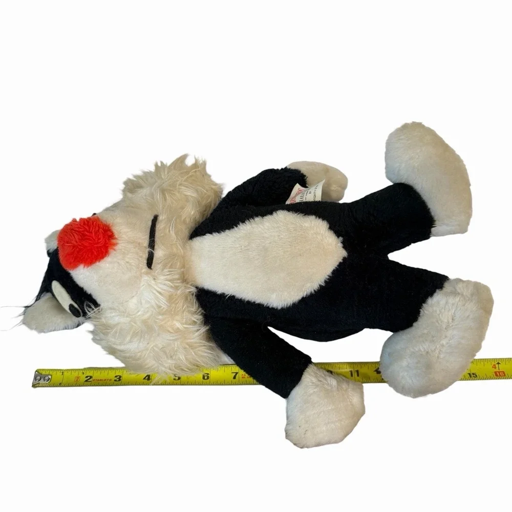 Vintage‎ 1971 Mighty Star Warner Bros Sylvester Cat Looney Tunes Plush
